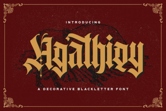 Agathiqy: Redefining Bold Typography in Modern Design