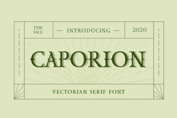 Caporion: The Quirky Blackletter Font for Modern Branding