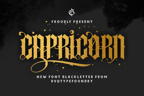 Capricorn Font: A Vintage Guide to Sophisticated Design