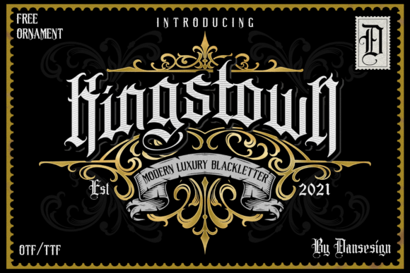 Evaluating Kingstown: A Detailed Look at This Distinctive Blackletter Typeface