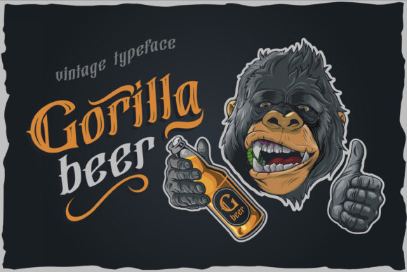 Gorilla Beer Font: Elevate Your Brand with Bold Typography