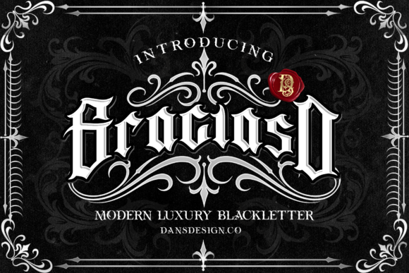 Graciaso: Mastering the Art of Bold Blackletter in Modern Design