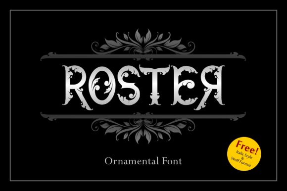 Mastering the Gothic Aesthetic: Why Roster is the Ultimate Victorian Blackletter for Modern Design