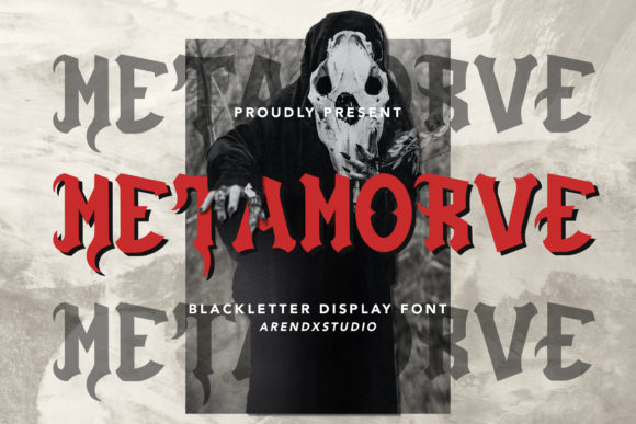 Metamorve: Elevating Dark Aesthetics with Gothic Typography