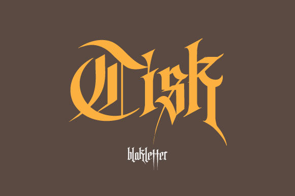 Revitalizing Tradition: Why Tisk Blackletter is the Perfect Choice for Personalized Crafting