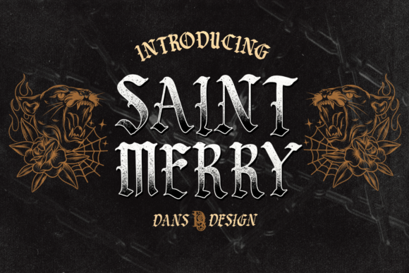 Saint Merry: A Vintage Blackletter for Authentic Design