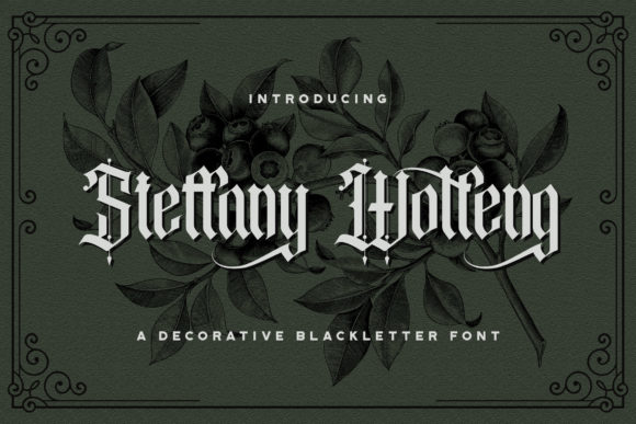 Steffany Wolfeng: Elevating Design with Authentic Blackletter