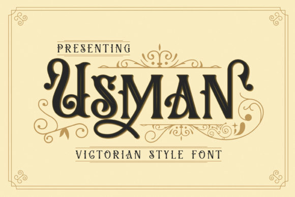 Usman: A Gothic Blackletter Font for Distinctive Design
