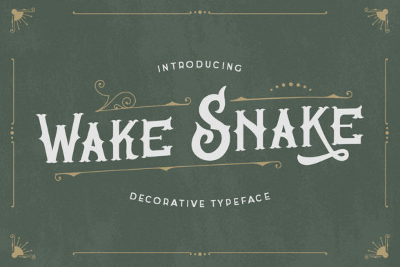 Wake Snake: Elevating Your Designs with Vintage Victorian Elegance