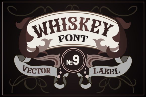 Whiskey Font: A Bold Vintage Touch for Modern Designs